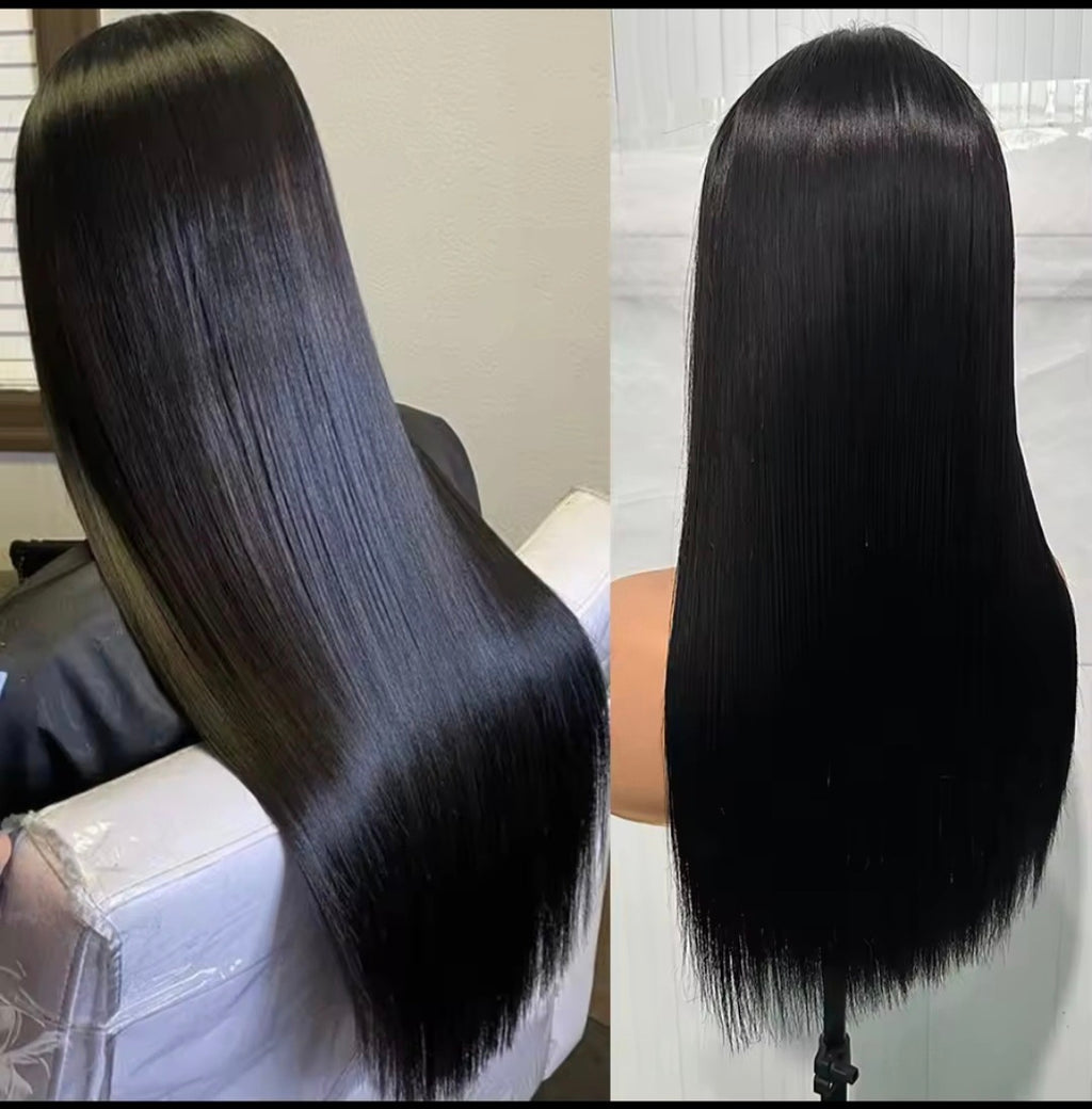 200 Density  13x6 HD Lace Frontal Wig  Transparent Lace Front Pre Plucked  Human Hair